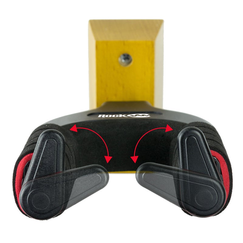 RockJam Guitar Hanger and Wall Mounts for Acoustic and Electric Guitars - Image 2